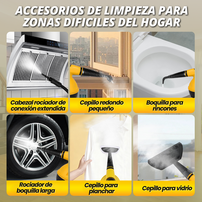 LIMIPIADOR A VAPOR PORTÁTIL MULTIFUNCIONAL