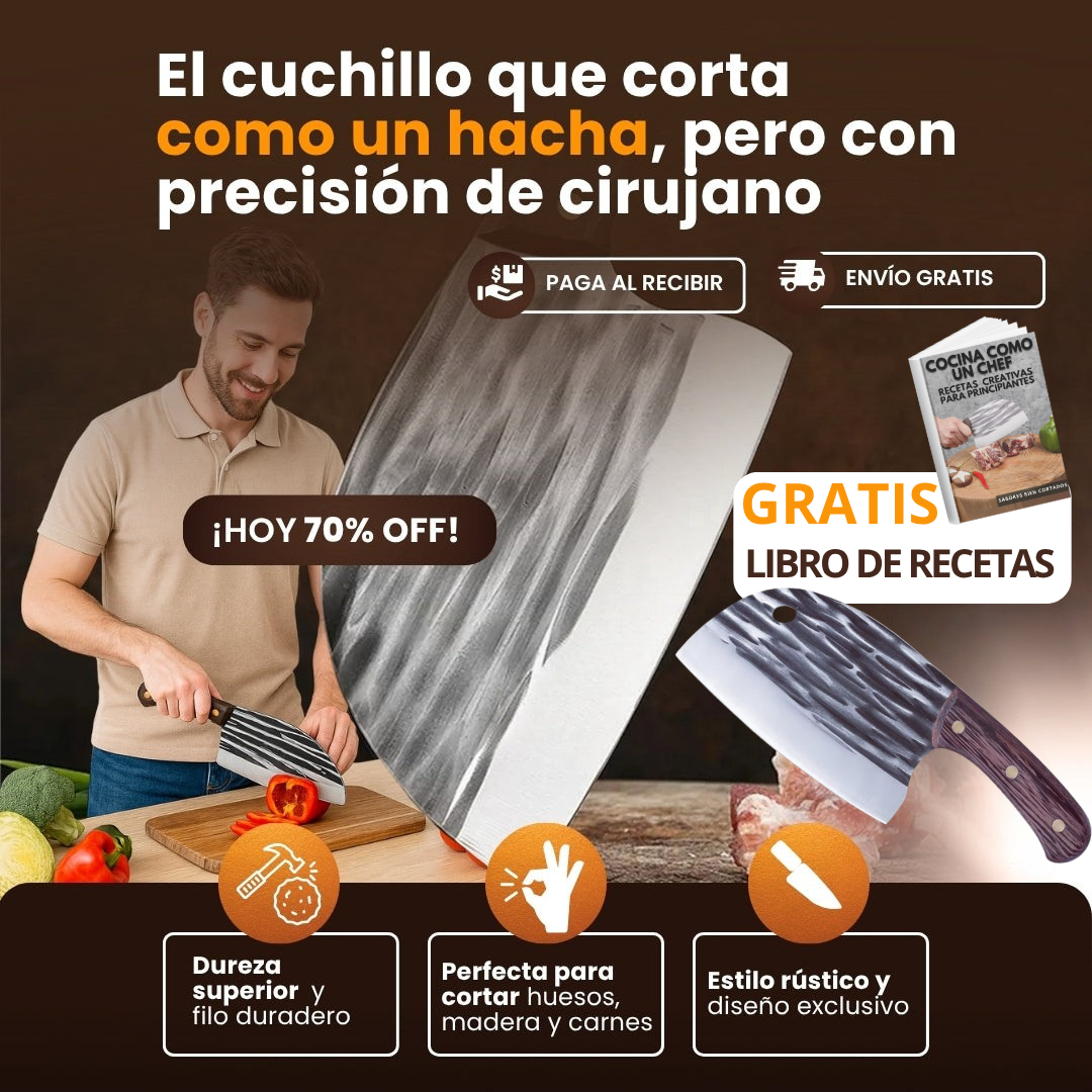 CUCHILLO DE CHEF |Compra 1 Recibe 1 Gratis|